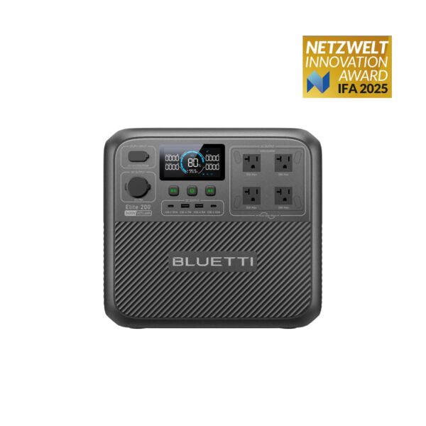 BLUETTI Elite 200 V2 Portable Power Station | 2600W, 2073.6Wh Power Beyond Boundaries, All in One