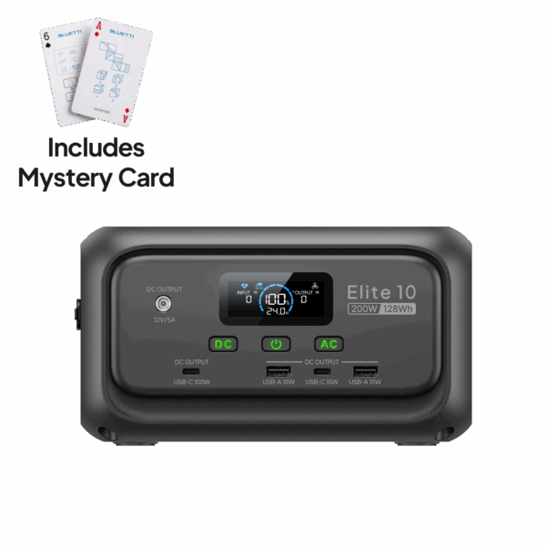 BLUETTI Elite 10 Mini Power Station | 200W 128Wh