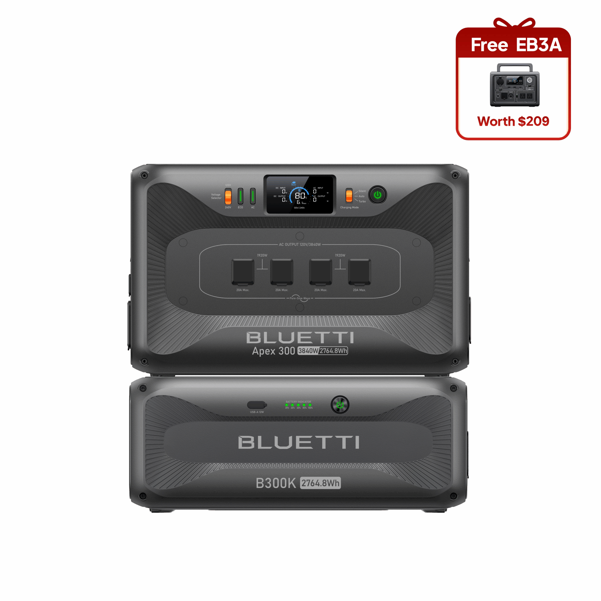 Apex 300+B300K + Free EB3A (Value $209)