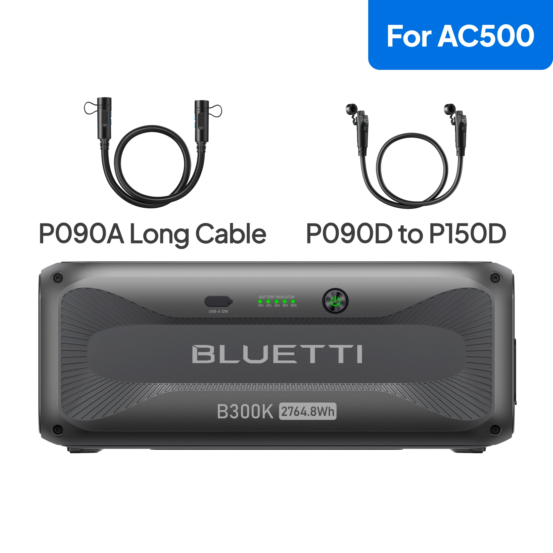 B300K for AC500 Compatible with AC500. P090D to P15OD cable will be shipped separately.