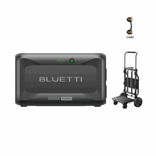 B500K for Apex 300 + Foldable Trolley 2 5,120Wh | Expansion Battery | Foldable Trolley