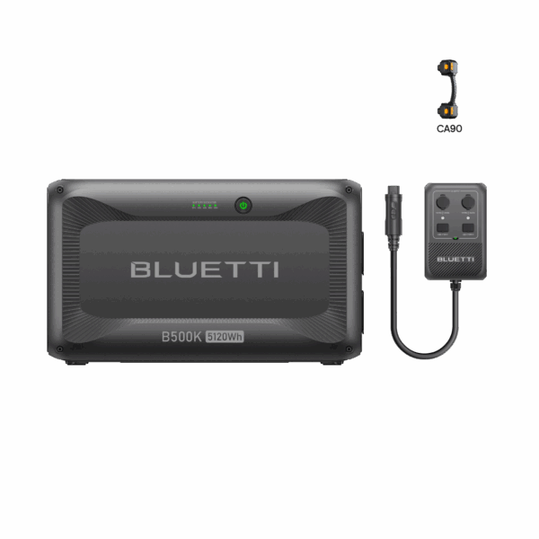 B500K for Apex 300 + Hub D1 5,120Wh | Expansion Battery | 700W DC Power Hub