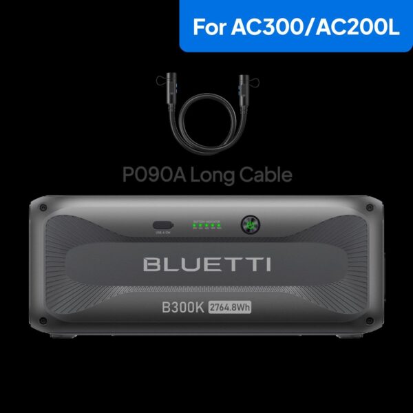 B300K for AC200L/AC300 2,764.8Wh Expansion Battery